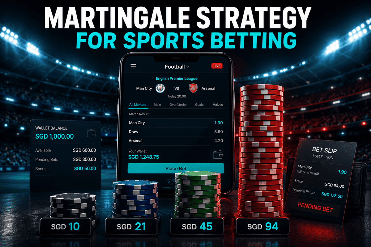 Martingale Strategy for Sports Betting in Singapore