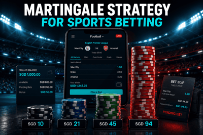 Martingale Strategy for Sports Betting in Singapore